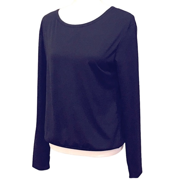 ❤️Black XL Top w/ Open Back - Picture 1 of 2